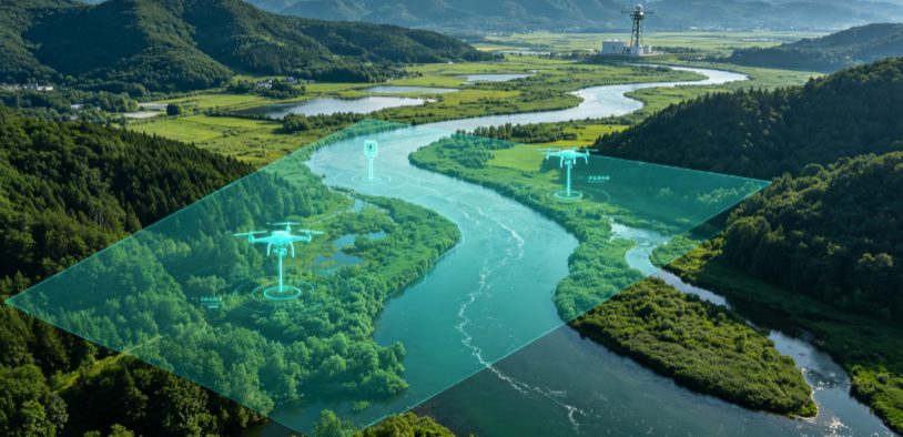 湘东区GEO 全域空间监测筑牢生态屏障，空间技术支撑环境治理与灾害防御